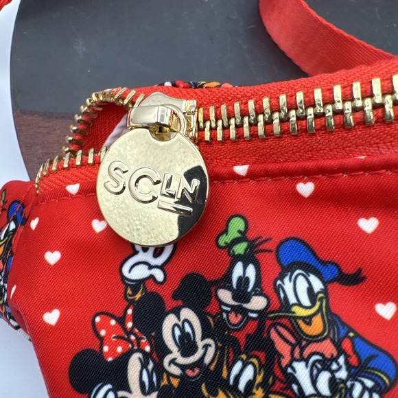 Stoney Clover Lane Disney Mickey Mouse Friends Forever Fanny Pack Disneyana EUC - Picture 3 of 13